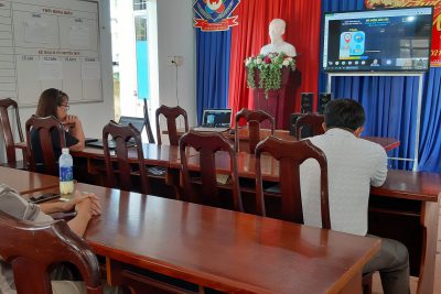Các Thầy, Cô tổ Tiếng anh trường THCS Trần Phú tập huấn SGK lớp 6