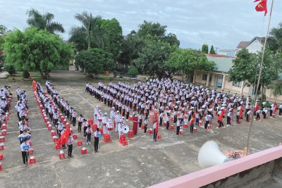 Không khí ngày khai giảng năm học mới 2022-2023